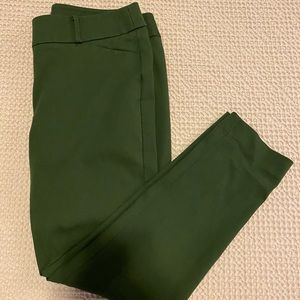 LOFT Olive Green Julie Fit Dress Pants